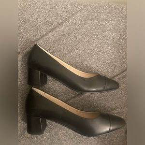 Cole Haan black block heels grand os and waterproof!